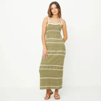 RUPHA - Vestido Midi Algodón Mujer