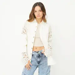 RUPHA - Blusa Camisera Algodón Mujer