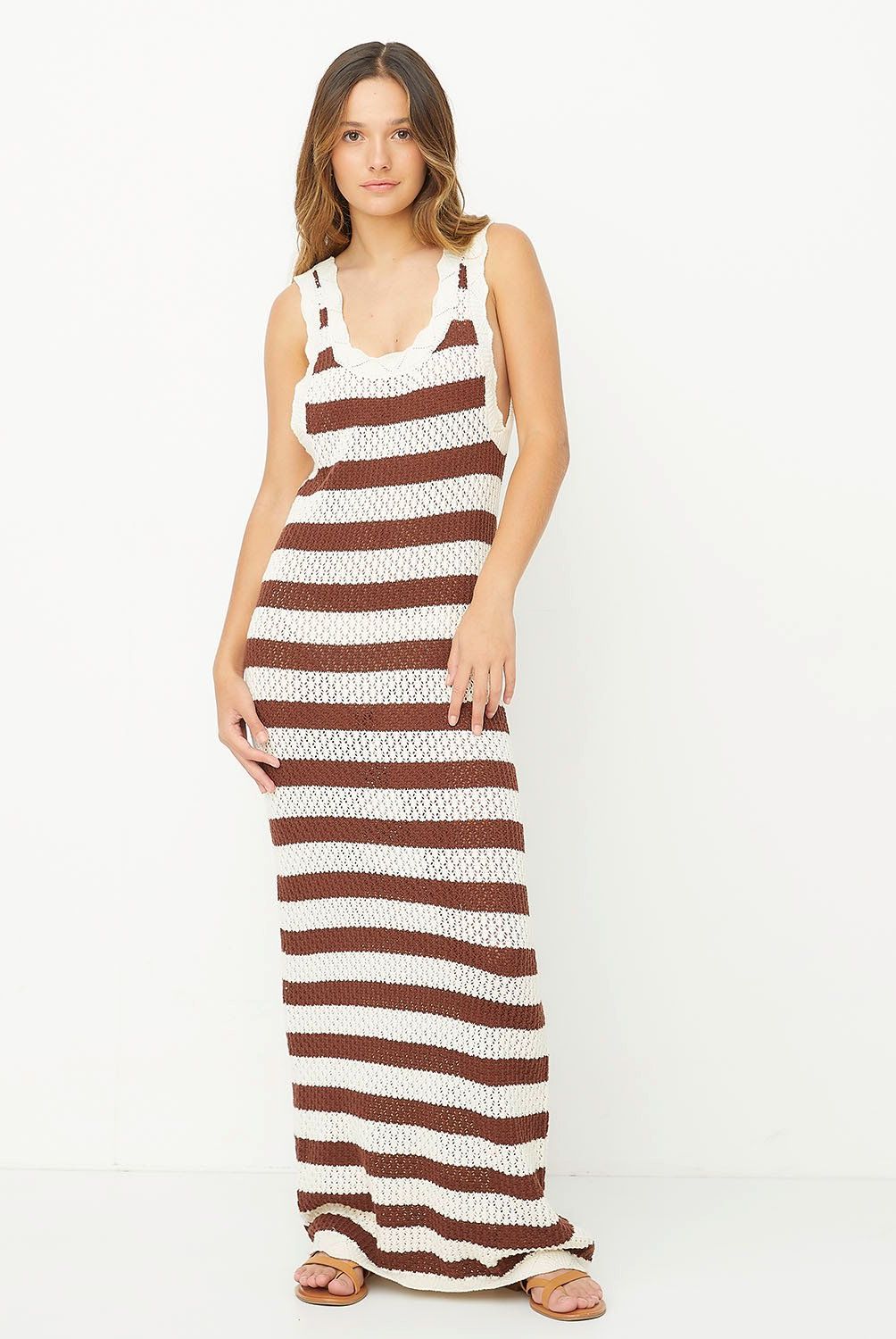 RUPHA - Vestido Largo Tejido Mujer Rupha