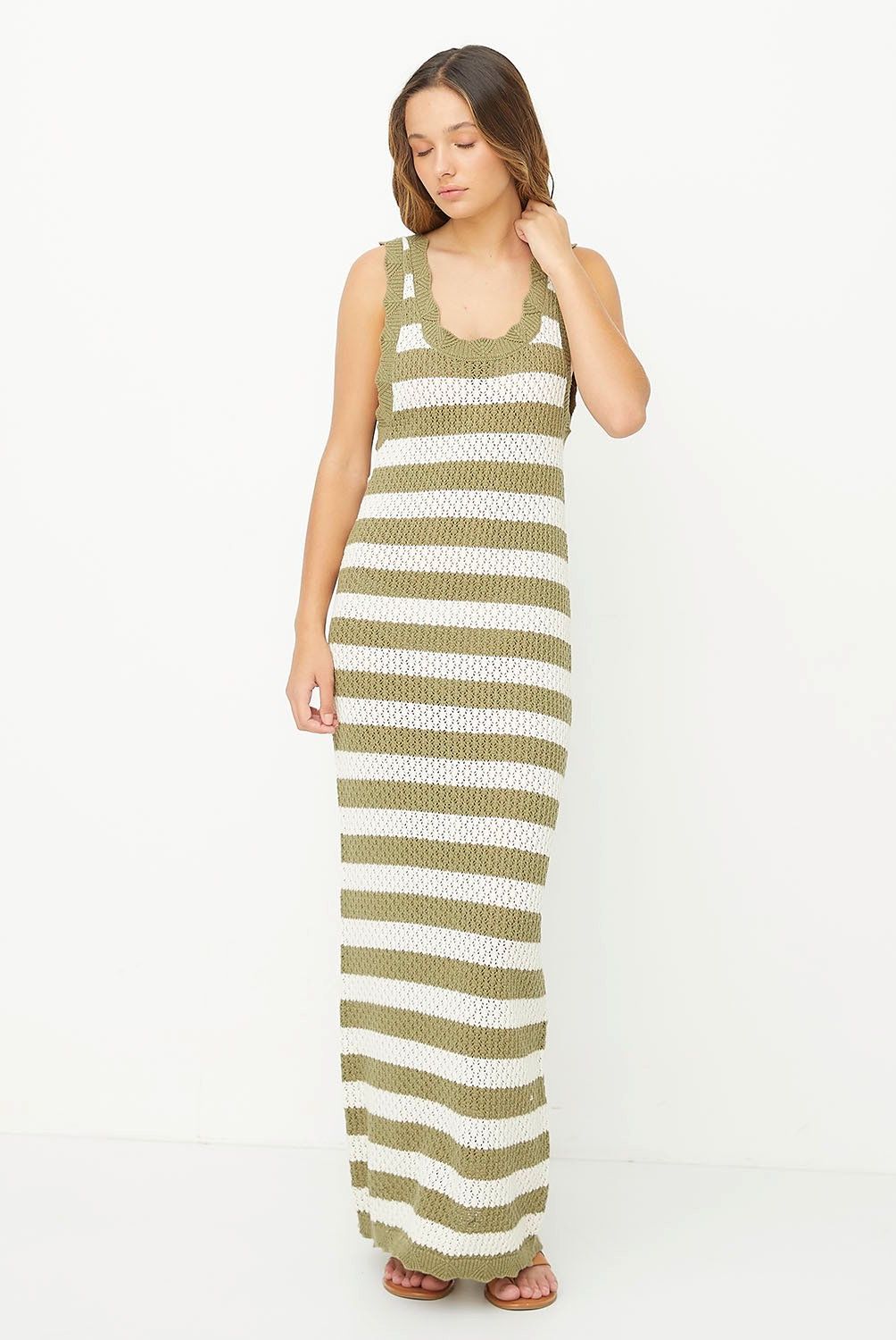 RUPHA - Vestido Largo Tejido Mujer Rupha