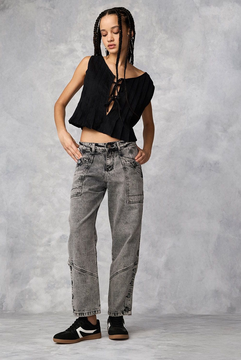 RUPHA - Jeans Tiro Medio Mujer Rupha