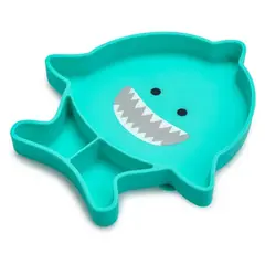 MELII - Plato De Silicona Con Succion Tiburon