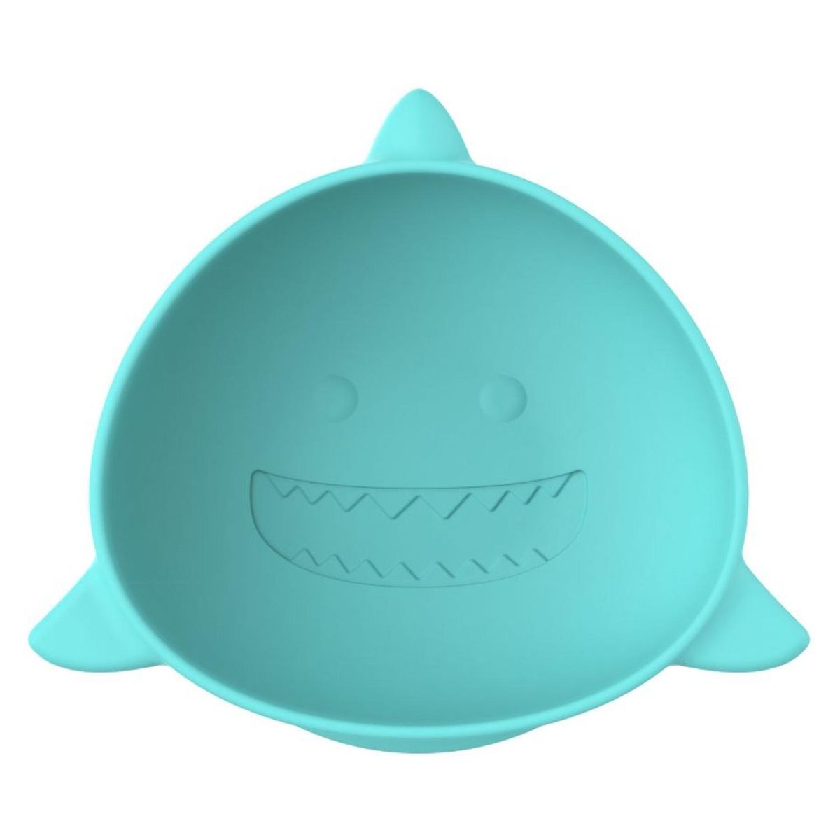 MELII - Pack De 2 Bowls De Silicona Con Succion Tiburon Melii