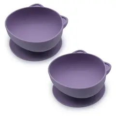MELII - Pack De 2 Bowls De Silicona Con Succion Gato
