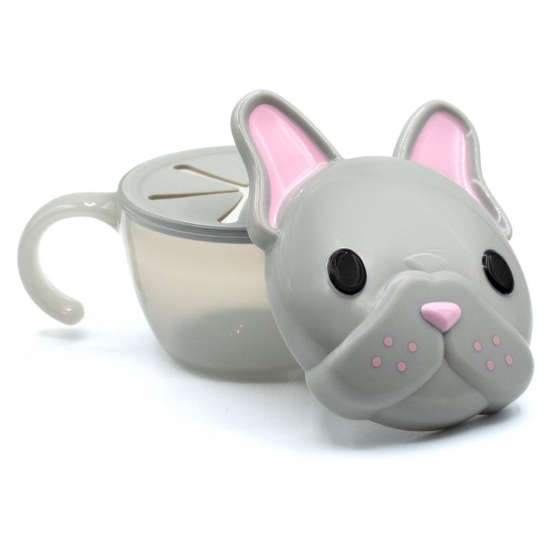 MELII - Contenedor De Snacks Anti-Derrame - Bulldog Melii