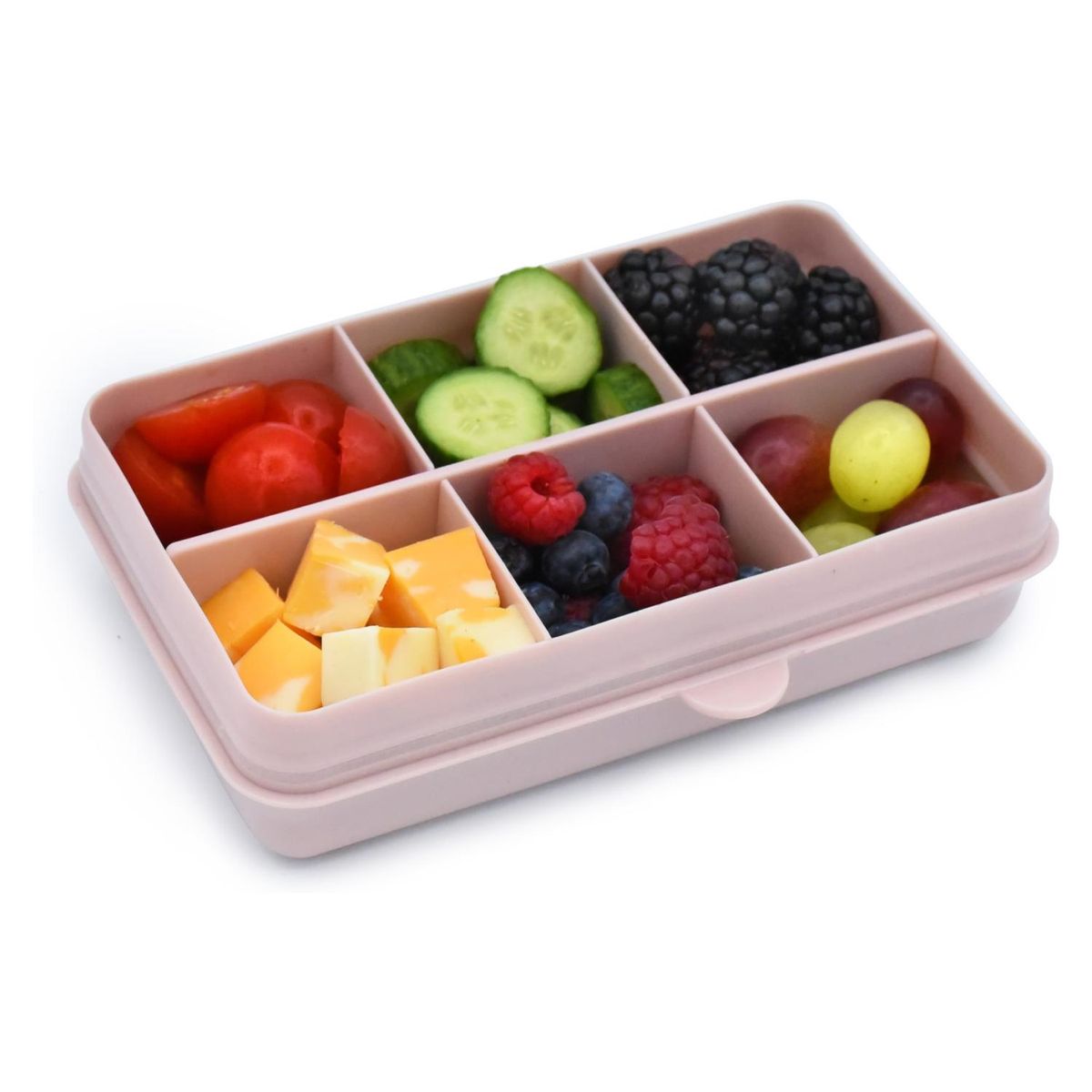MELII - Caja Contenedora Mini Para Snacks Rosado Melii