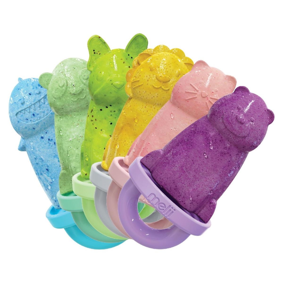 MELII - Pack de 6 Moldes Paletas De Helados Melii