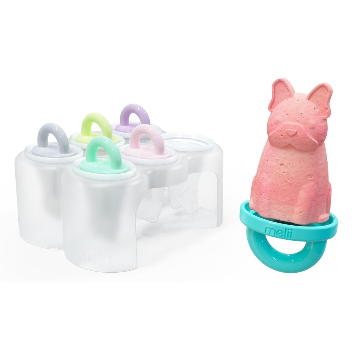 MELII - Pack de 6 Moldes Paletas De Helados Melii