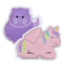 MELII - Pack de 2 Gel Frios Gato-Unicornio