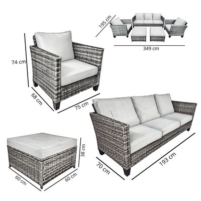 Imagen 2 del producto Juego De Living Terraza Emilia