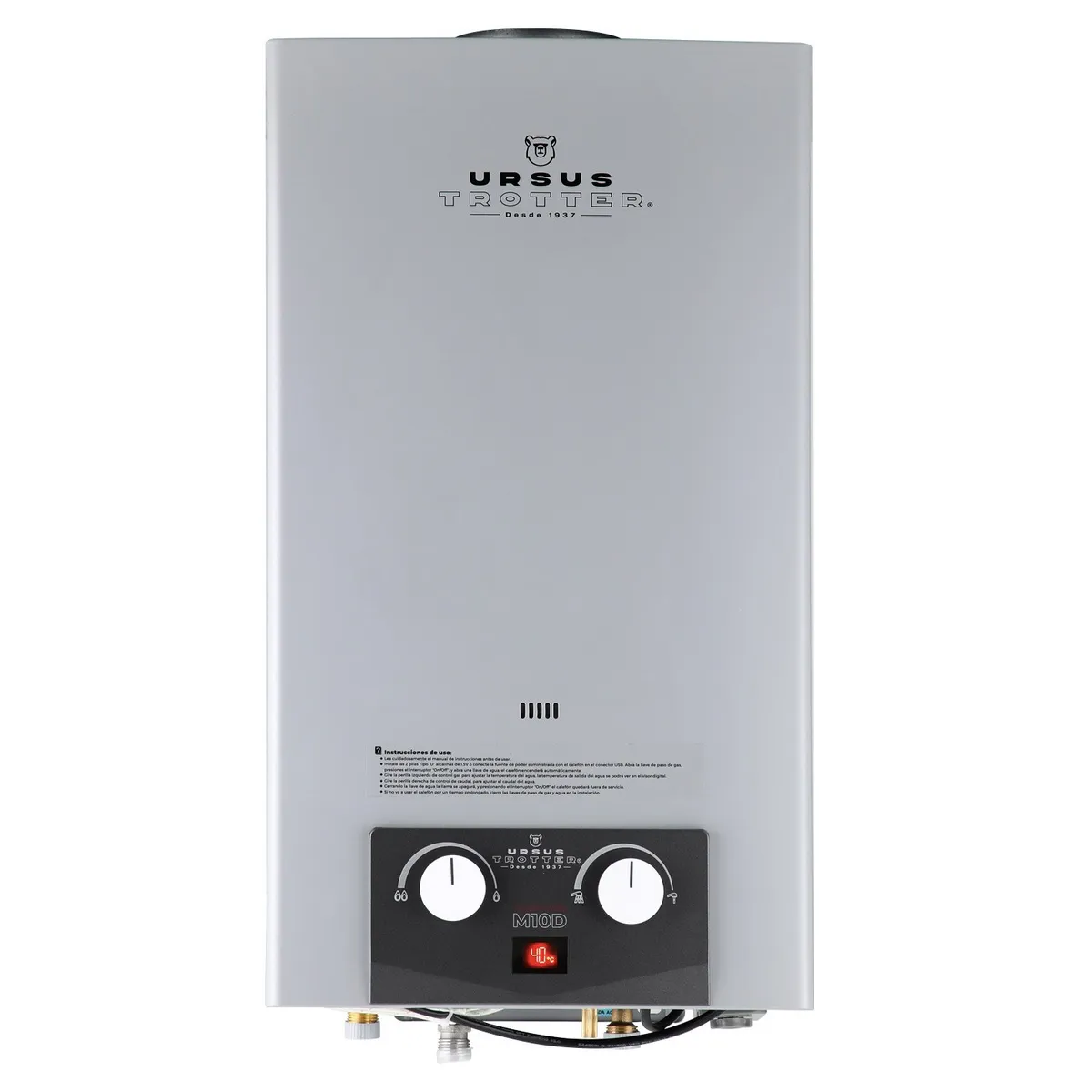 URSUS TROTTER - Calefon Komforte Gas Licuado 10 Litros Ut M10-D GL Ursus Trotter