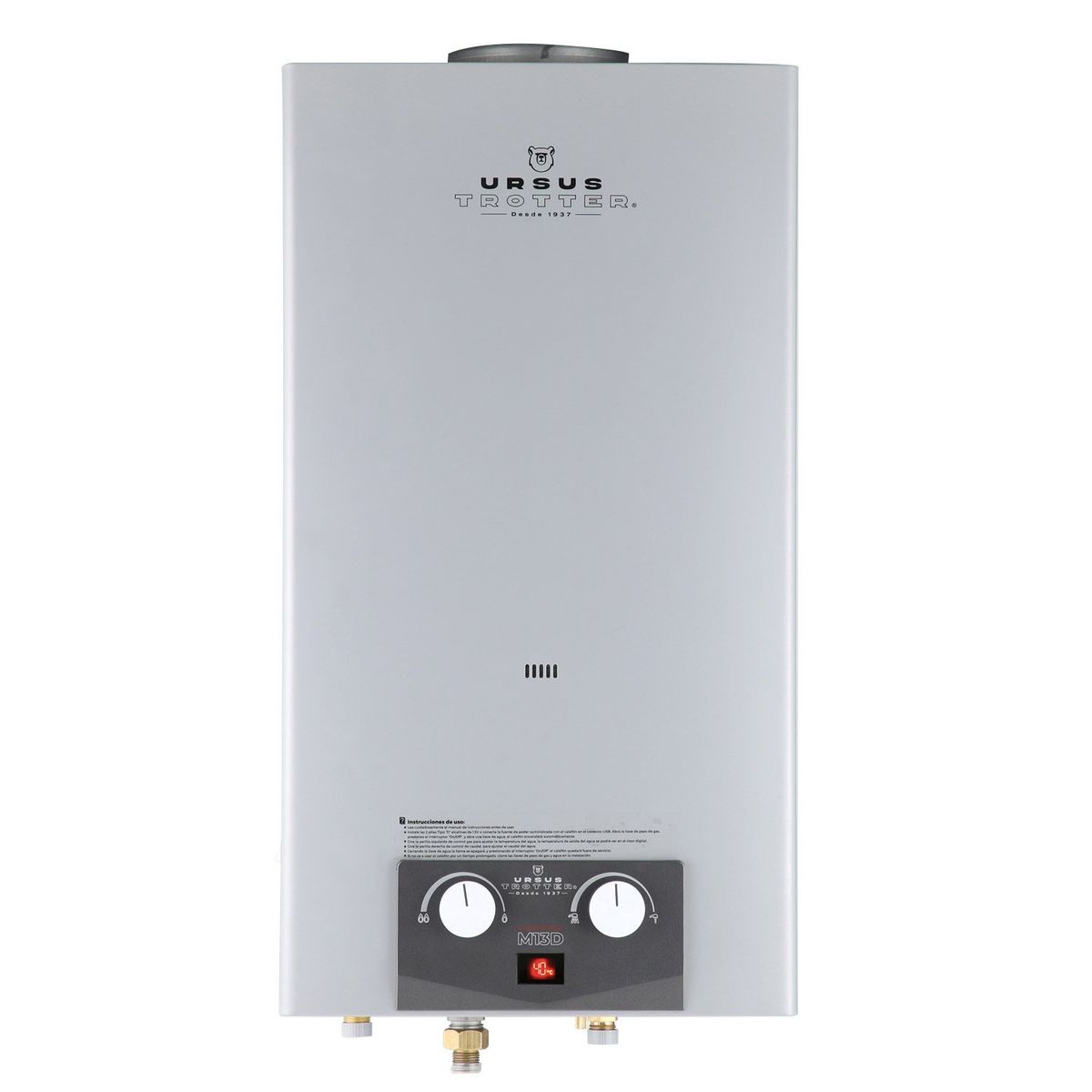 URSUS TROTTER - Calefon Komfor Gas Licuado 13 Litros Ut M13-D GL Ursus Trotter
