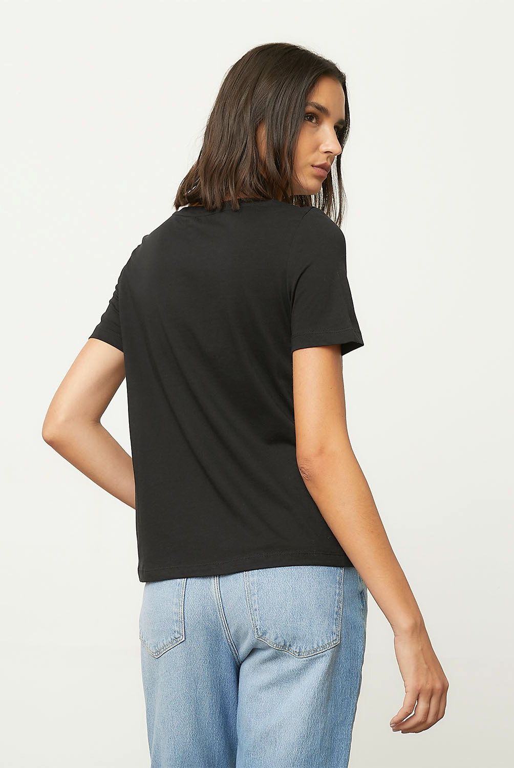 VERO MODA - Polera Estampada 100% Algodón Mujer Vero Moda