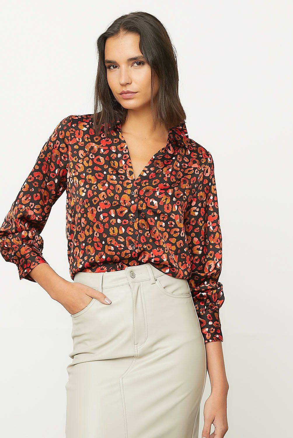 VERO MODA - Blusa Estampada Mujer Vero Moda
