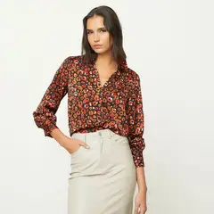 VERO MODA - Blusa Estampada Mujer