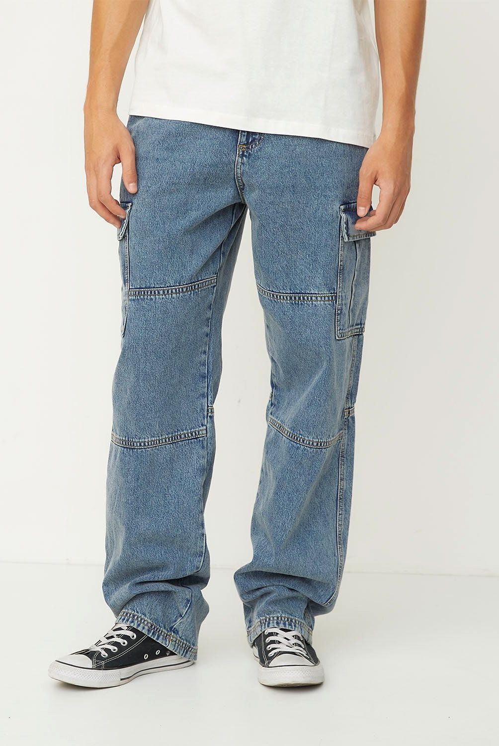 JACK&JONES - Jeans Cargo Algodón Loose Fit Hombre Jack&Jones