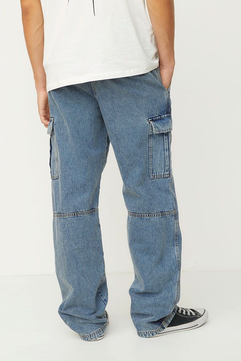 JACK&JONES - Jeans Cargo Algodón Loose Fit Hombre Jack&Jones