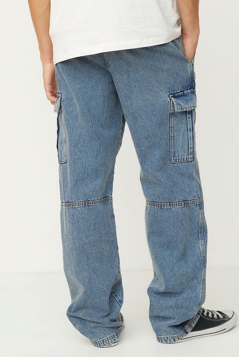 JACK&JONES - Jeans Cargo Algodón Loose Fit Hombre Jack&Jones