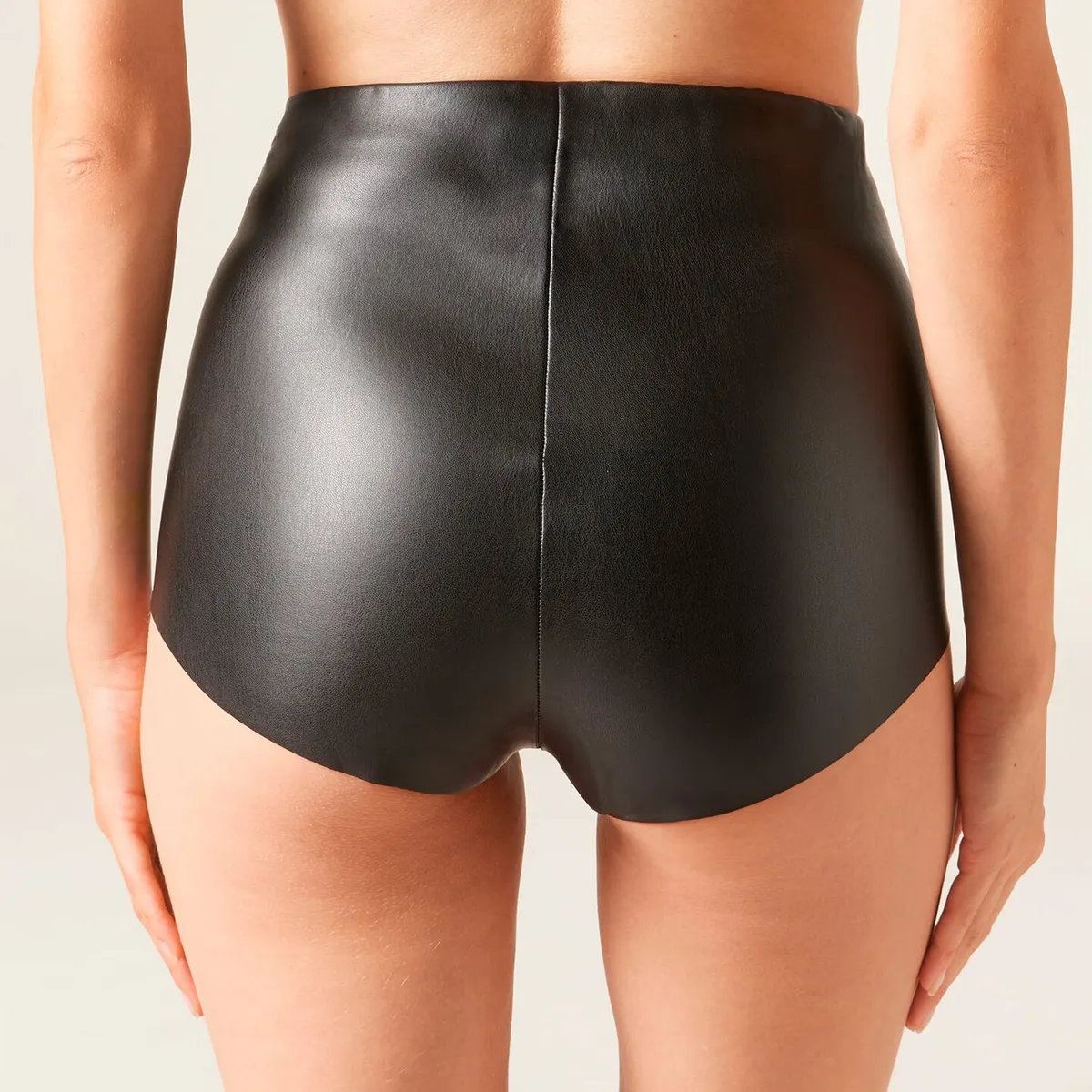 CALZEDONIA - Mini Short Efecto Piel Mujer Calzedonia