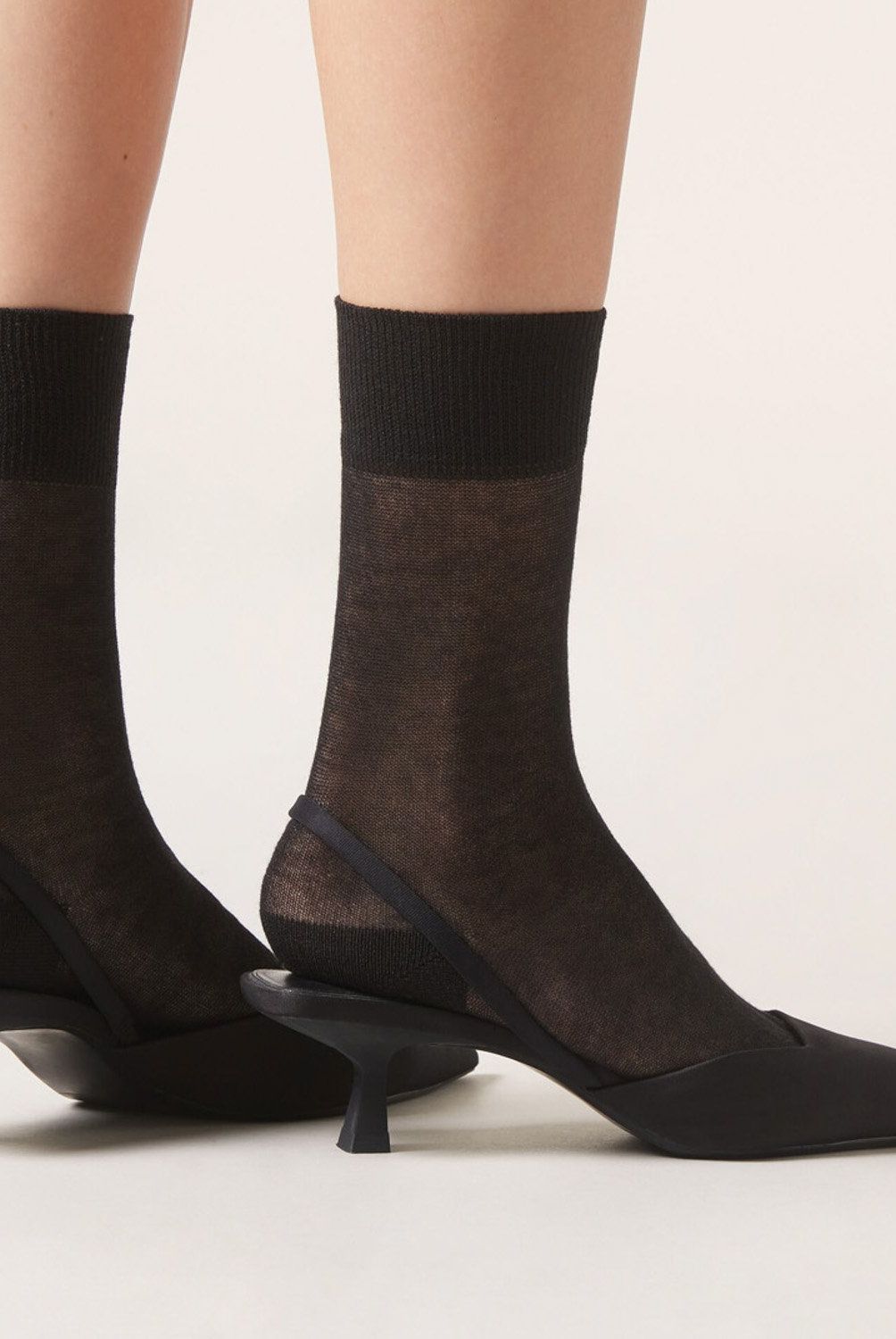 CALZEDONIA - Calcetines de Lana Con Puño Mujer Calzedonia