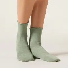 CALZEDONIA - Calcetines Con Cashmere Con Glitter Mujer