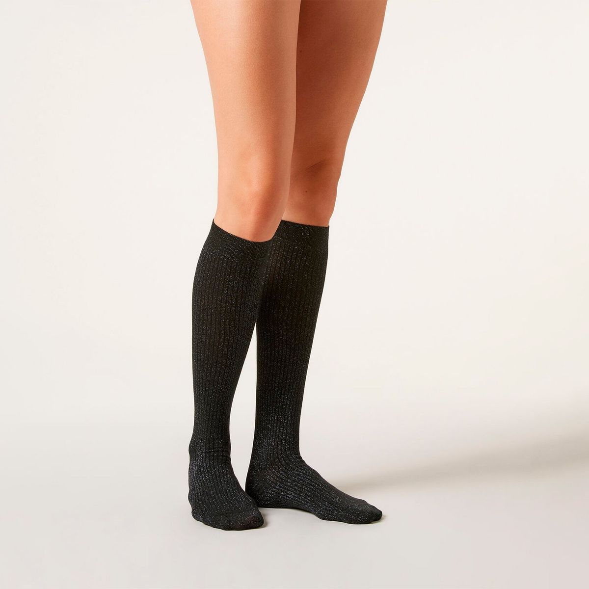 CALZEDONIA - Calcetines Largos Con Cashmere Mujer Calzedonia