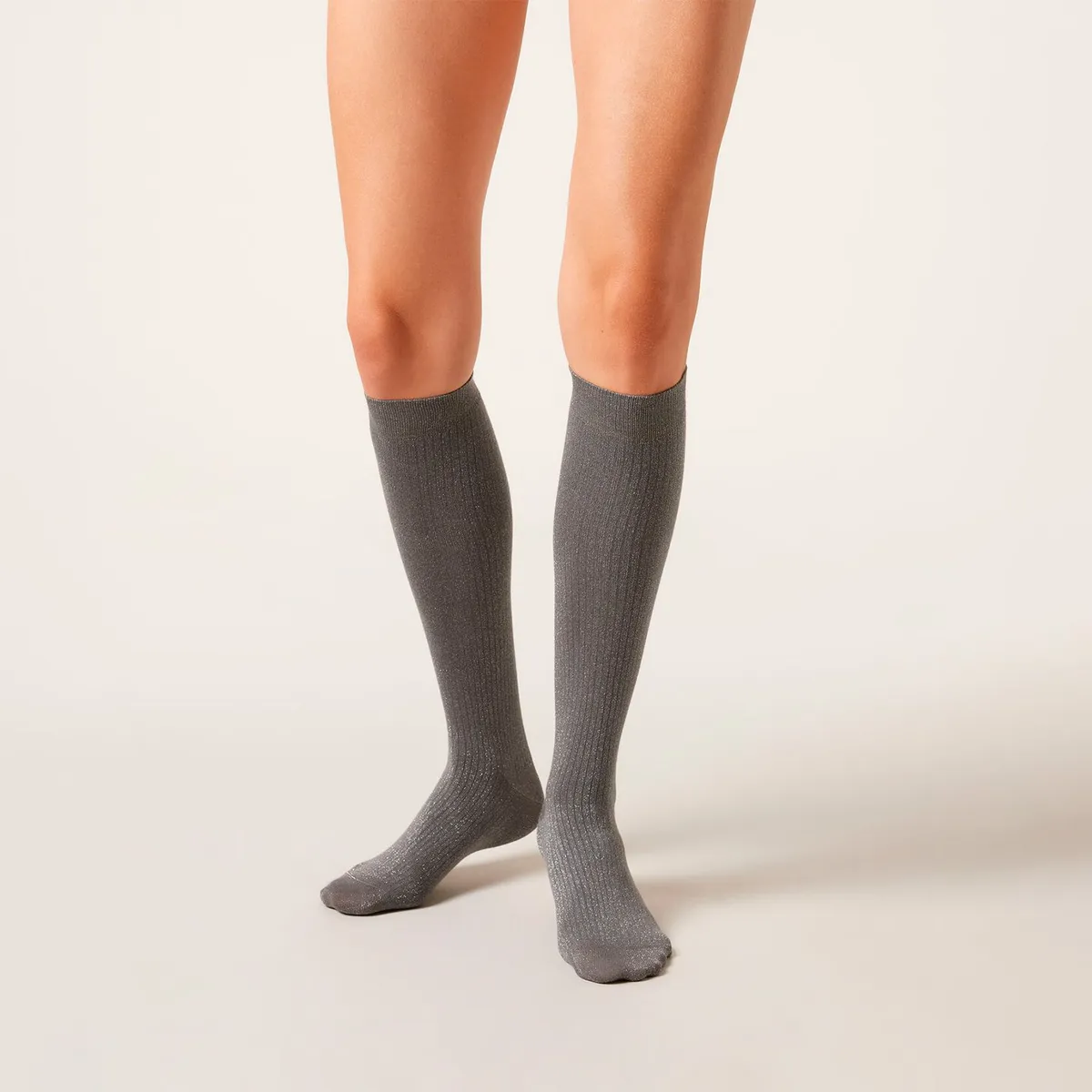 CALZEDONIA - Calcetines Largos Con Cashmere Mujer Calzedonia