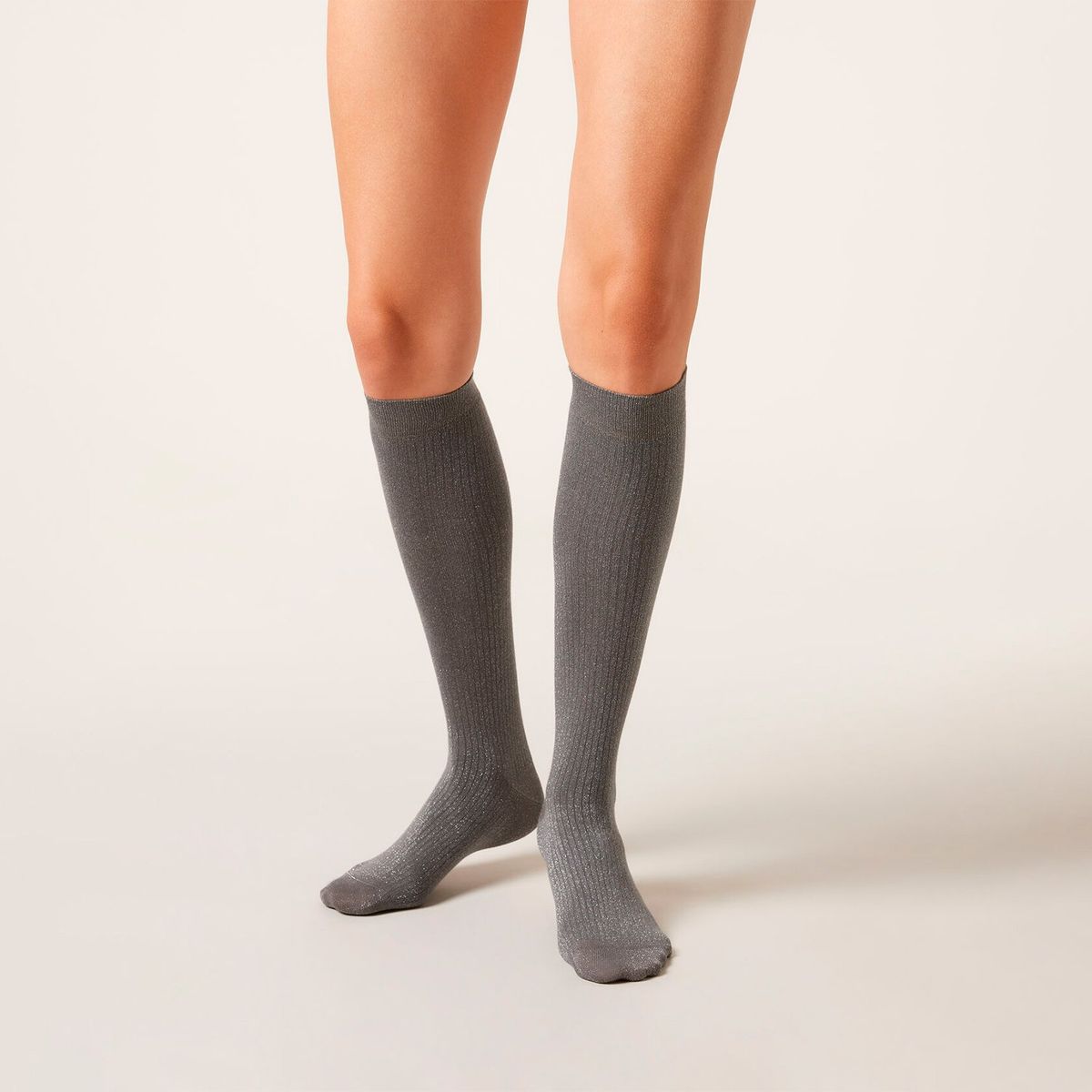 CALZEDONIA - Calcetines Largos Con Cashmere Mujer Calzedonia