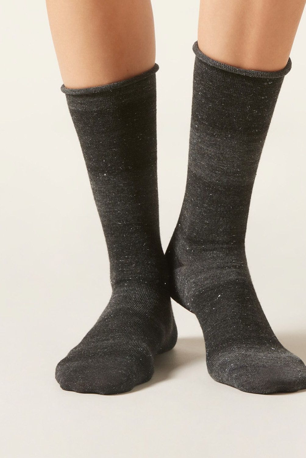 CALZEDONIA - Calcetines Con Cashmere 3/4 Largo Mujer Calzedonia
