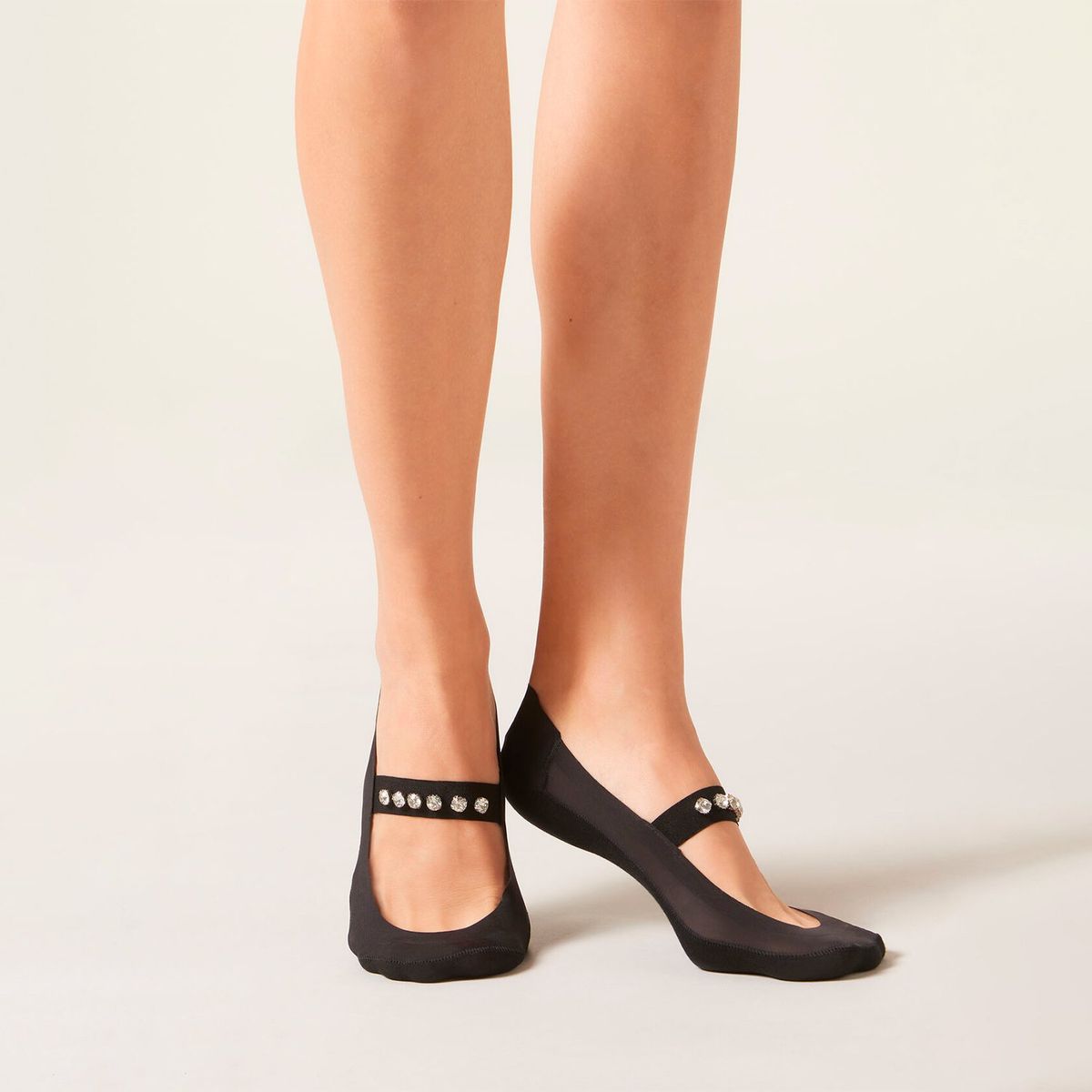 CALZEDONIA - Calcetin Con Lazo Mujer Calzedonia