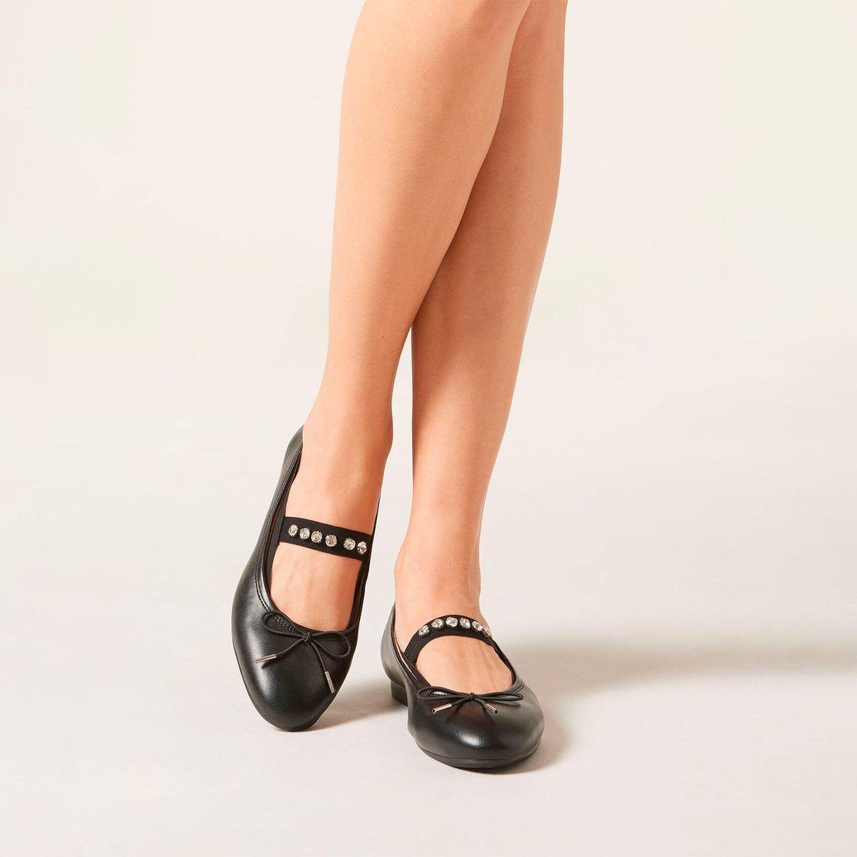 CALZEDONIA - Calcetin Con Lazo Mujer Calzedonia