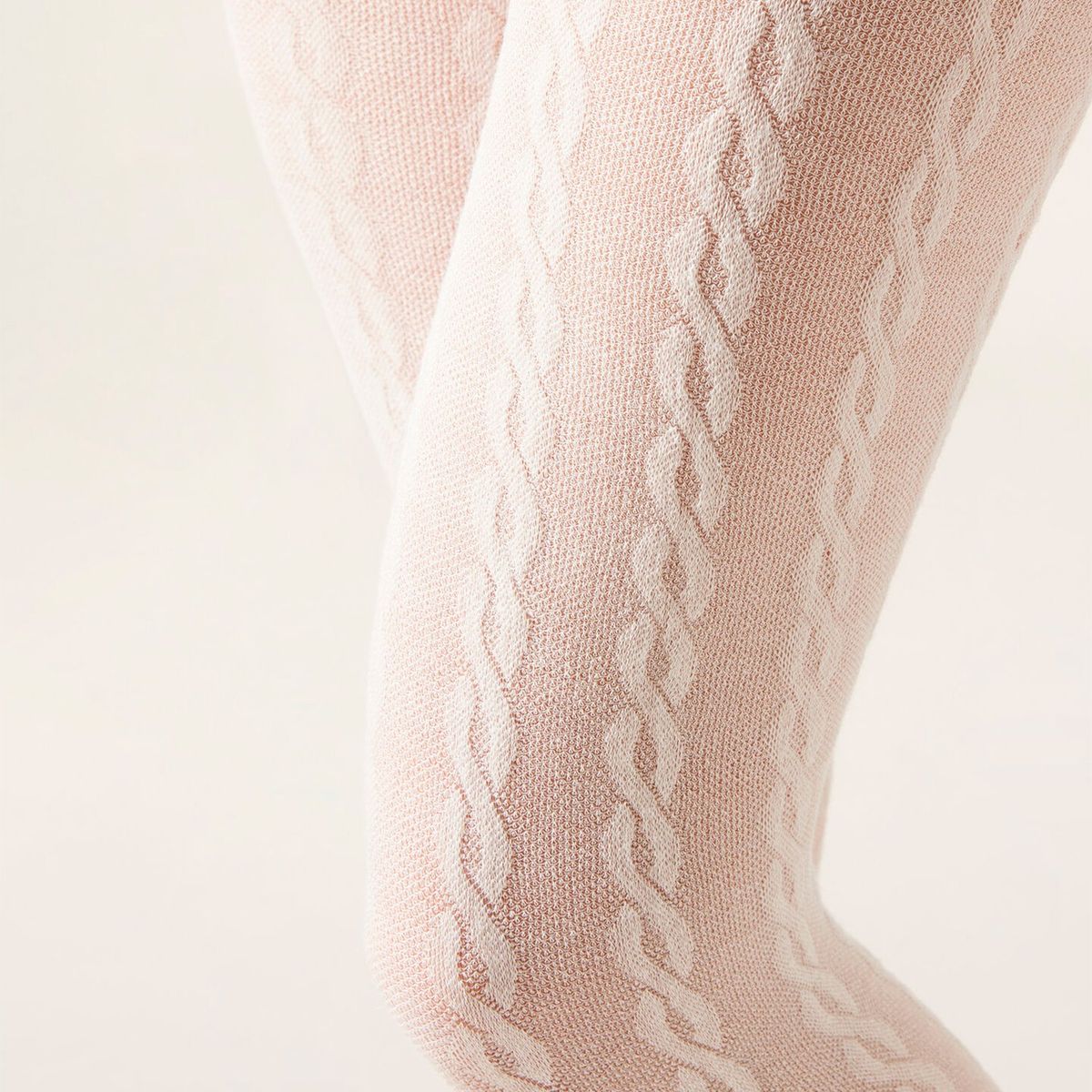 CALZEDONIA - Panty Con Cashmere Con Trenzado Mujer Calzedonia