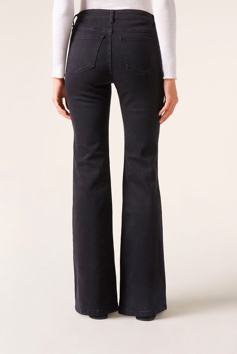 CALZEDONIA - Leggings Acampanados con Costura Central Mujer Calzedonia