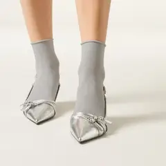 CALZEDONIA - Calcetines Cortos Con Glitter Mujer