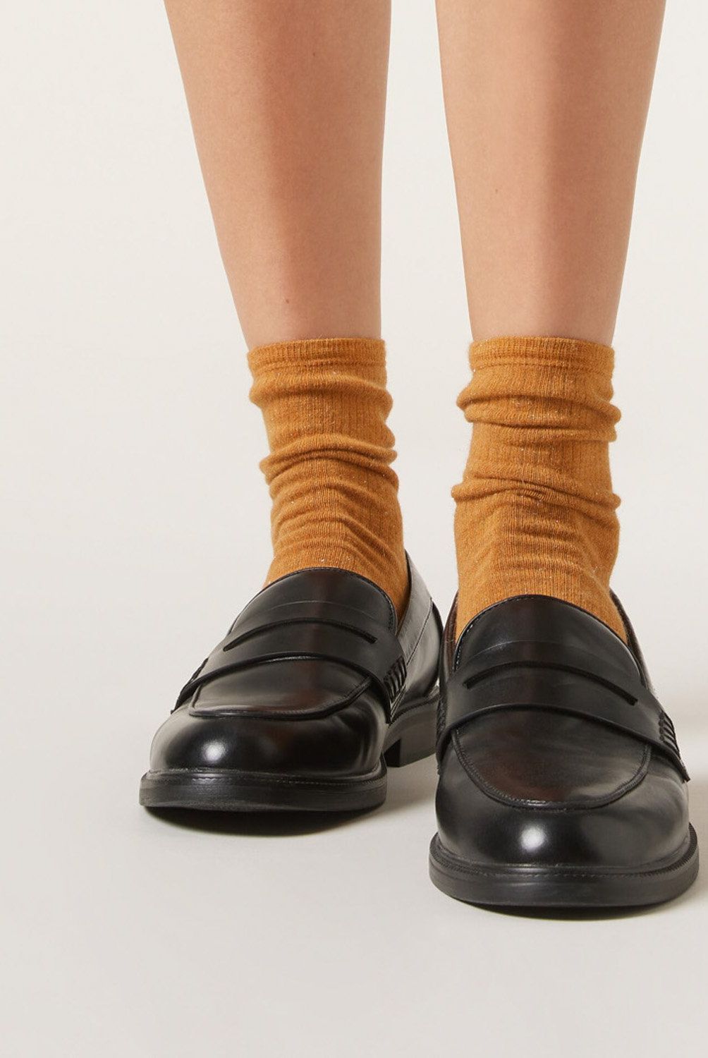CALZEDONIA - Calcetines Cortos Cashmere Con Glitter Mujer Calzedonia