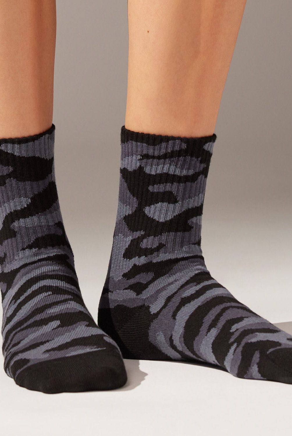 CALZEDONIA - Calcetines Cortos Estampados Mujer Calzedonia