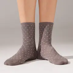 CALZEDONIA - Calcetines Cortos Skater Style Mujer