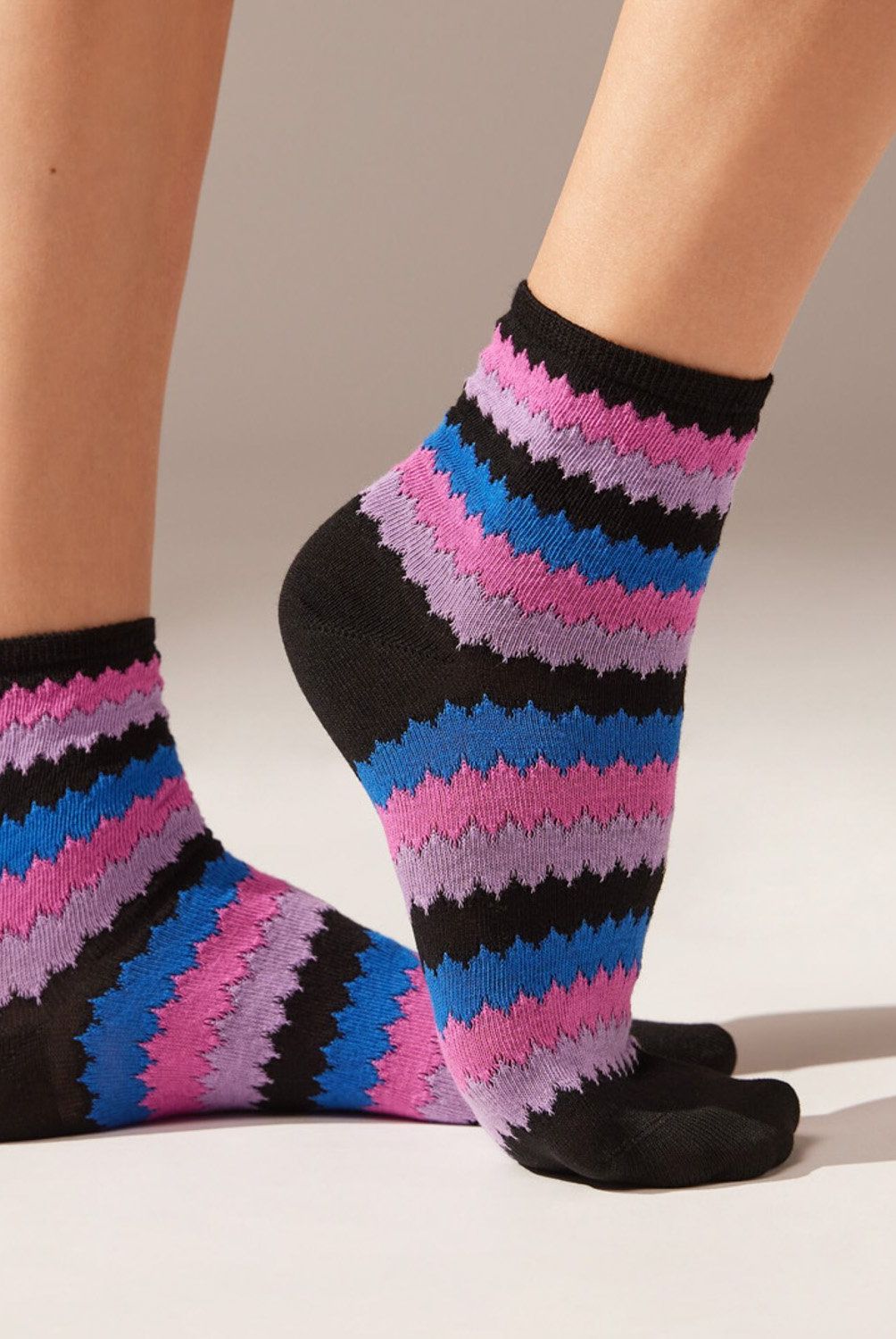 CALZEDONIA - Calcetines Cortos Skater Style Mujer Calzedonia