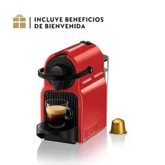 NESPRESSO - Cafetera de Cápsula Inissia Roja