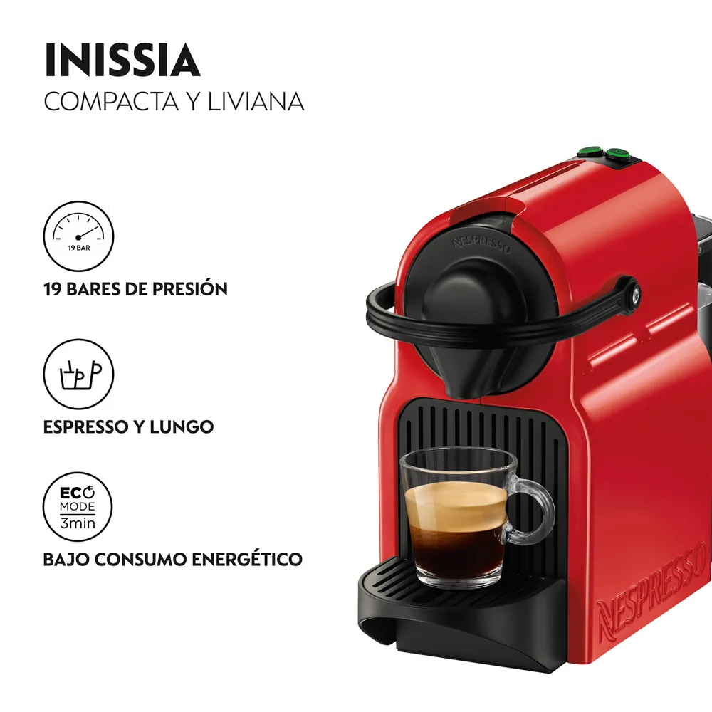 Nespresso Inissia Rojo, foto 4