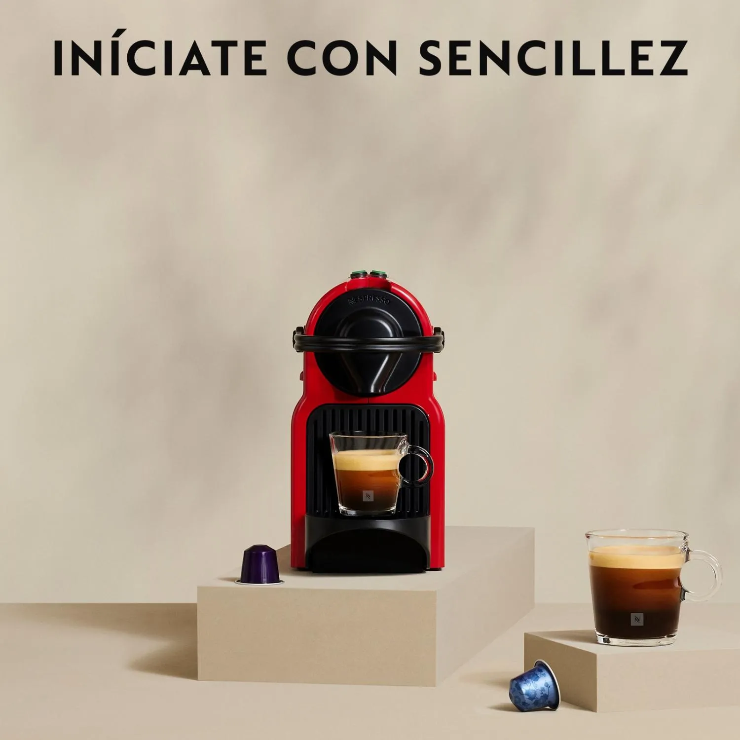 NESPRESSO Cafetera de Cápsula Inissia Nespresso | Falabella Chile