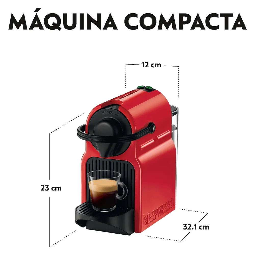 Nespresso Inissia Rojo, foto 6