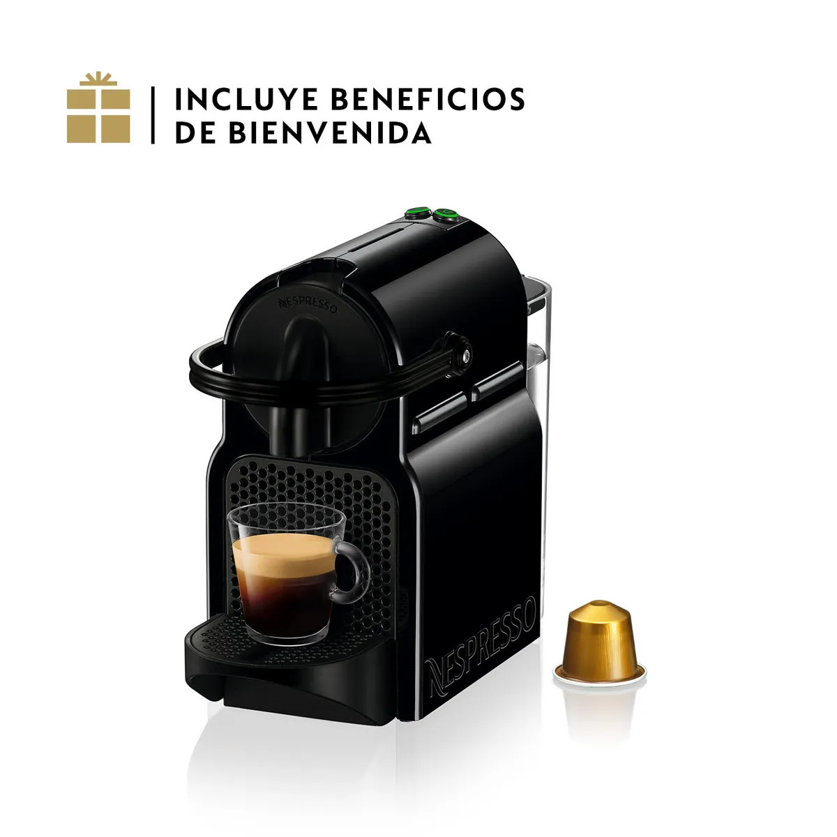 NESPRESSO - Cafetera de Cápsula Inissia Nespresso