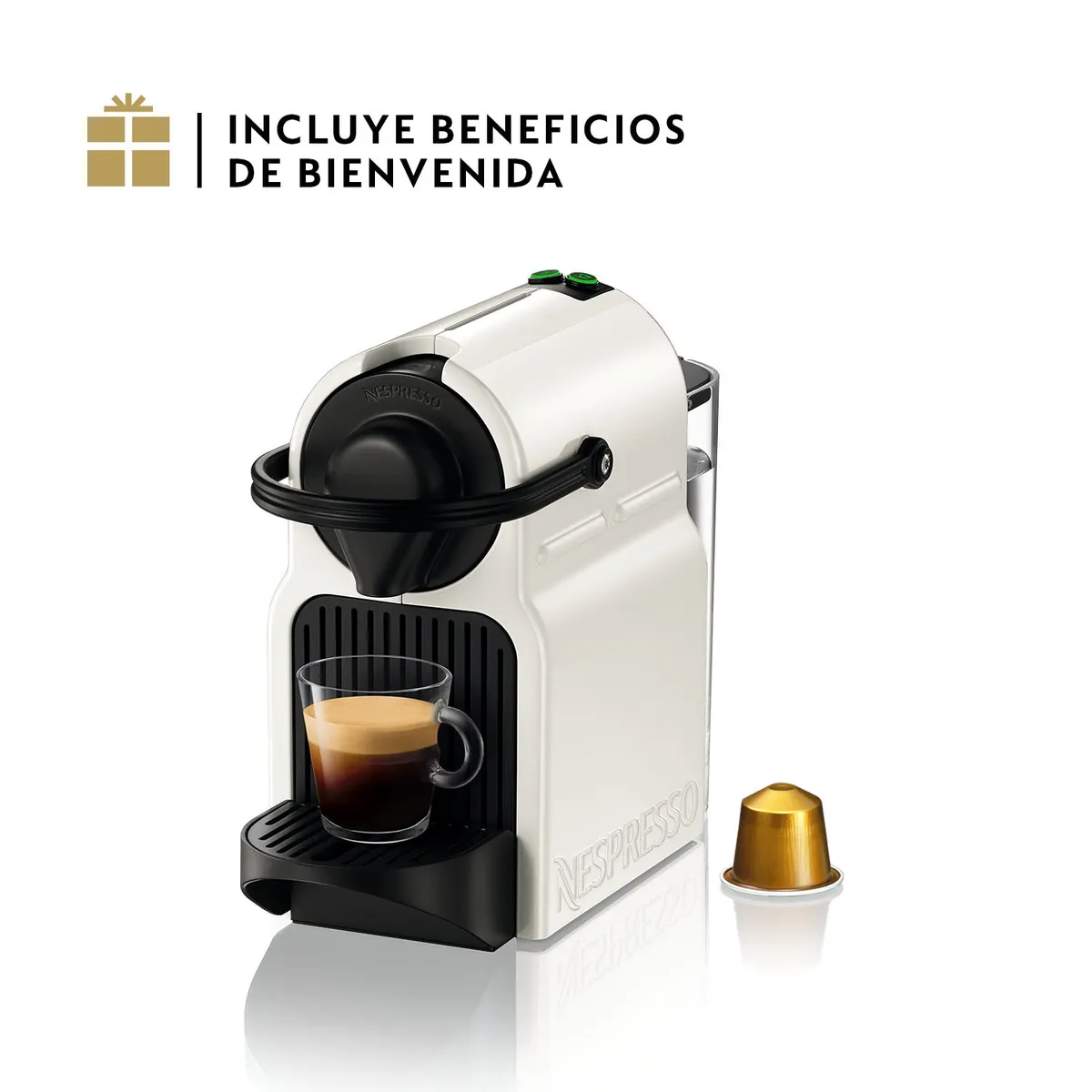NESPRESSO - Cafetera de Cápsula Inissia Nespresso