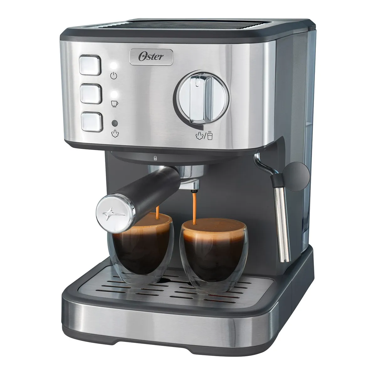 OSTER - Cafetera Expresso 5502 INOX Oster