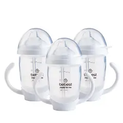 BEBESIT - Vaso de Entrenamiento Pack x 3 200ml Antiderrame 3M+