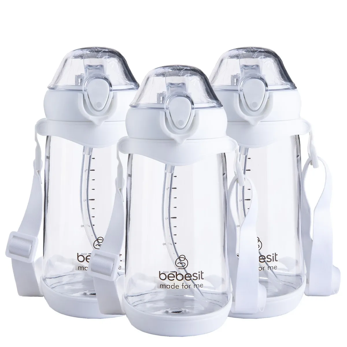 BEBESIT - Vaso De Entrenamiento Pack X 3 600Ml Antiderrame 12M+ Bebesit