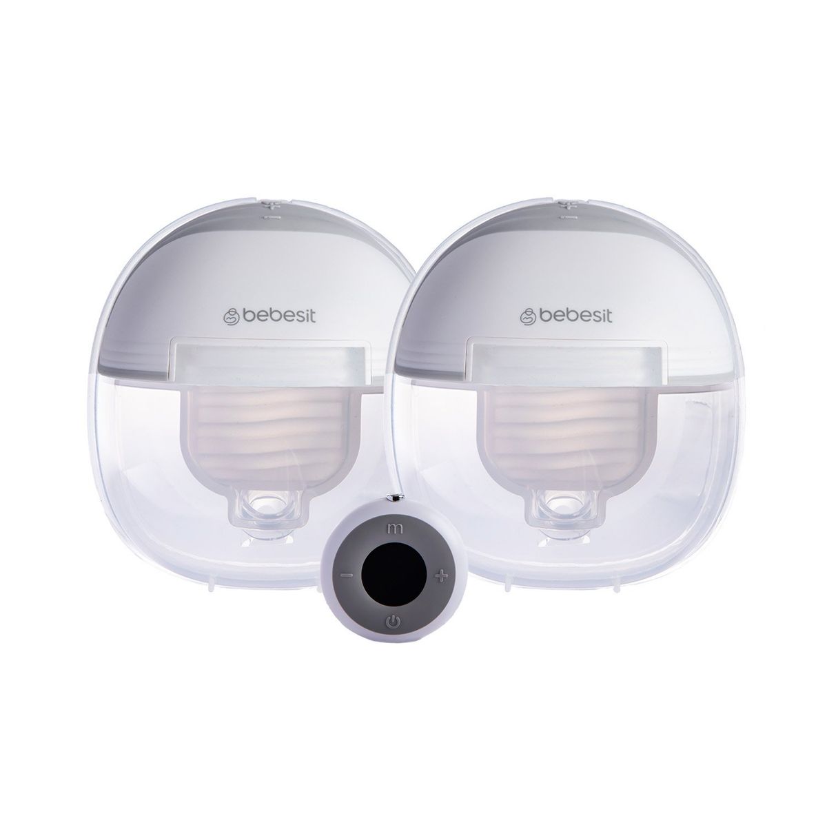 BEBESIT - Extractor de Leche Eléctrico Doble Handsfree Bebesit