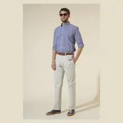 SAVILLE ROW - PANTALON TWILL 50010856 Oliva 30/30