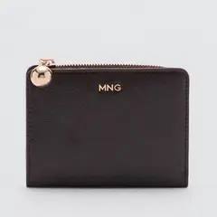 MANGO - Billetera Efecto Piel Mujer